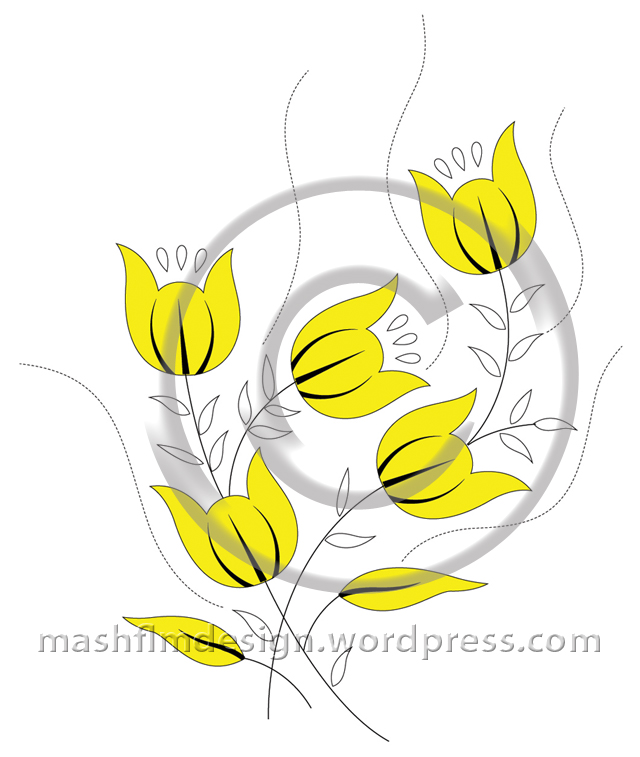 Vector Tulip is fully vector designed. The .eps file format allows to modify 